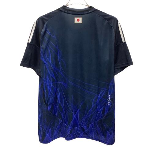 日本代表 サッカーユニフォーム メンズ SIZE XL ネイビーxブルー 2024ホーム・レプリカ IU0964
