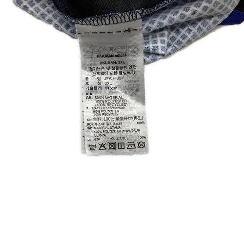 日本代表 サッカーユニフォーム メンズ SIZE XL ネイビーxブルー 2024ホーム・レプリカ IU0964