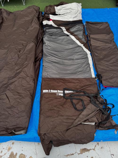 Coleman (コールマン) ツールームテント 2000022110 ウェザーマスター ワイド2ルーム コクーンⅡ 約670×400×220cm 4-6人用