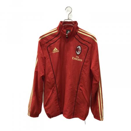 ACミラン adidas 長袖ジャージ ホワイト/レッド　Ｌサイズ ACミラン adidas 長袖ジャージ ホワイト/レッド Lサイズ