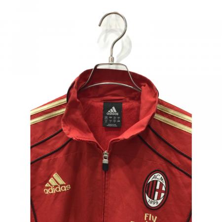 ACミラン adidas 長袖ジャージ ホワイト/レッド　Ｌサイズ ACミラン adidas 長袖ジャージ ホワイト/レッド Lサイズ