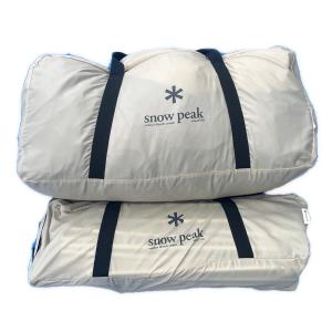 Snow peak (スノーピーク) ツールームテント 2022年雪峰祭限定 FES-195 ランドロックM アイボリー オプションセット W590×D350×H205cm 3～4人用