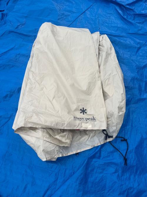 Snow peak (スノーピーク) ツールームテント 2022年雪峰祭限定 FES-195 ランドロックM アイボリー オプションセット W590×D350×H205cm 3～4人用