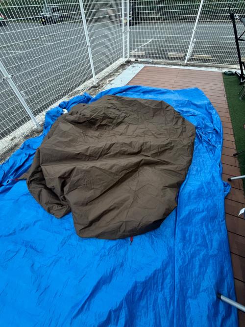 Snow peak (スノーピーク) ツールームテント 2022年雪峰祭限定 FES-195 ランドロックM アイボリー オプションセット W590×D350×H205cm 3～4人用