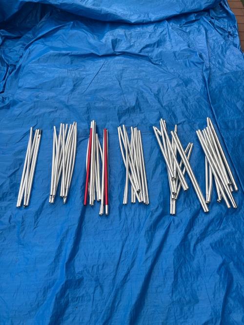 Snow peak (スノーピーク) ツールームテント 2022年雪峰祭限定 FES-195 ランドロックM アイボリー オプションセット W590×D350×H205cm 3～4人用