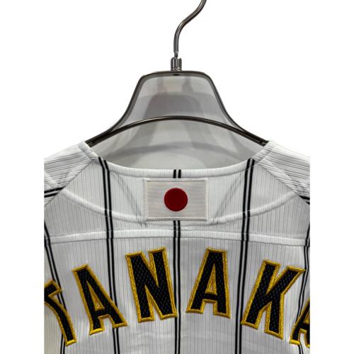 日本代表 (ニホンダイヒョウ) 応援グッズ SIZE L ホワイト×ネイビー 【15】田中 将大 @ 2008年北京五輪 侍ジャパン ユニフォーム ホーム プロ仕様モデル 52MW-77791