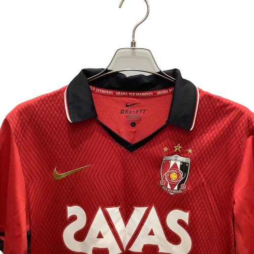 浦和レッズ (ウラワレッズ) 2011シーズン ホーム サッカーユニフォーム 410928-616 【11】田中 達也 メンズ SIZE L レッド