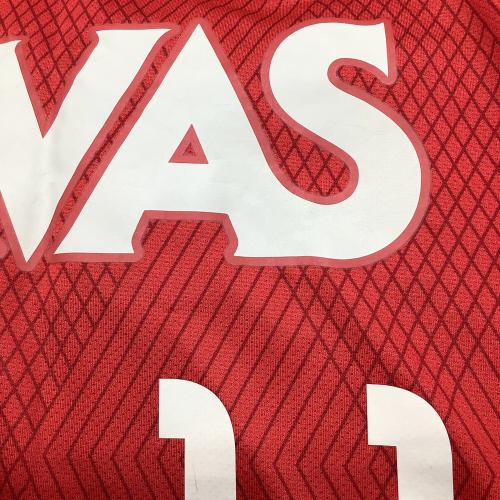 浦和レッズ (ウラワレッズ) 2011シーズン ホーム サッカーユニフォーム 410928-616 【11】田中 達也 メンズ SIZE L レッド