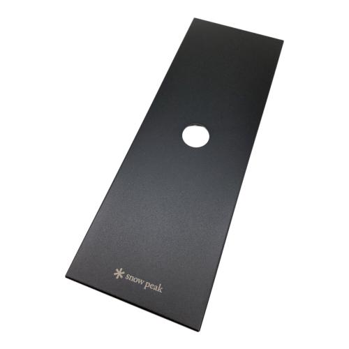 Snow peak (スノーピーク) ファニチャーアクセサリー ブラック 雪峰祭 2024秋限定 FES-086-BK ステンレストレーハーフユニット 未使用品