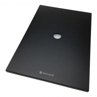 Snow peak (スノーピーク) ファニチャーアクセサリー ブラック 雪峰祭 2024秋限定 ステンレストレー1ユニット 未使用品