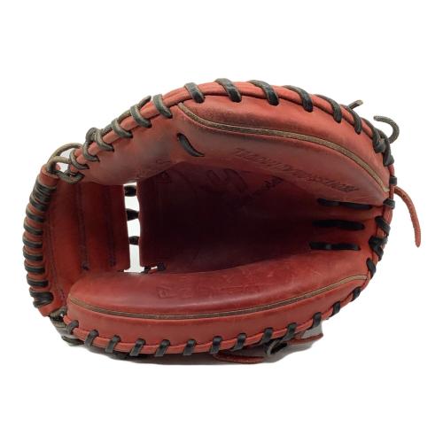 HATAKEYAMA (ハタケヤマ) 軟式グローブ SIZE 28cm レッド キャッチャーミット 少年用 TH-JC8RS
