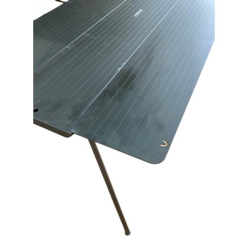 verne (ベルン) アウトドアテーブル 約50×40×101 cm ブラック VST FLAT TABLE テーブル