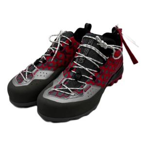 MONTURA (モンチュラ) トレッキングシューズ レディース SIZE 24.5cm グレーxレッド S3BS01W DUAL SOUL ローカット
