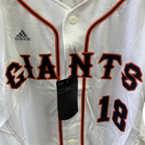 読売ジャイアンツ (ヨミウリジャイアンツ) 応援グッズ SIZE O ホワイト×オレンジ 【18】桑田 真澄 ユニフォーム ホーム プロコレ