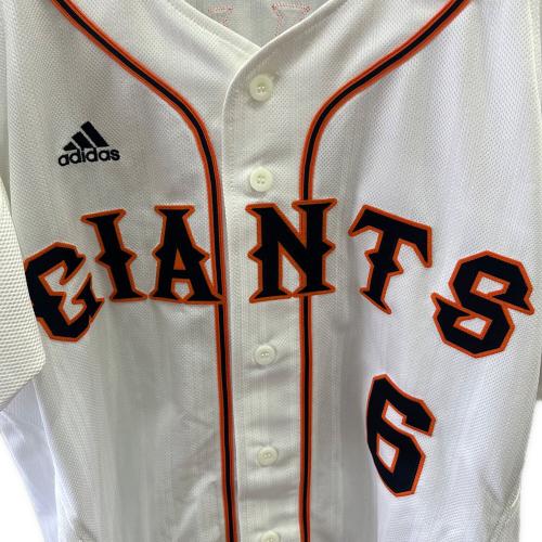 読売ジャイアンツ (ヨミウリジャイアンツ) 応援グッズ SIZE O ホワイト×オレンジ 【6】坂本 勇人 ユニフォーム プロコレ