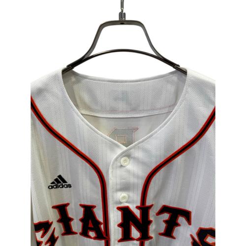 読売ジャイアンツ (ヨミウリジャイアンツ) 応援グッズ SIZE O ホワイト×オレンジ 【10】阿部 慎之助 ユニフォーム 2012チャンピオンバッチ付 プロコレ