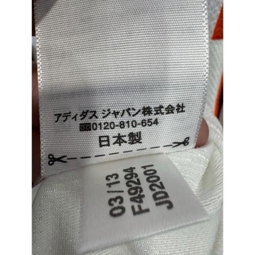 読売ジャイアンツ (ヨミウリジャイアンツ) 応援グッズ SIZE O ホワイト×オレンジ 【10】阿部 慎之助 ユニフォーム 2012チャンピオンバッチ付 プロコレ