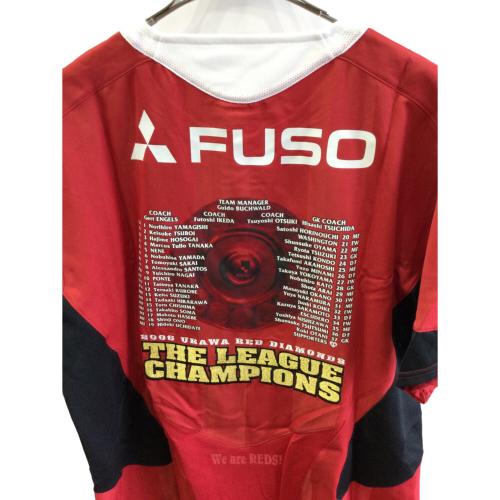 浦和レッズ (ウラワレッズ) サッカーユニフォーム メンズ SIZE XL レッド リーグ優勝記念 2006シーズン ホーム リーグ優勝記念仕様 128219