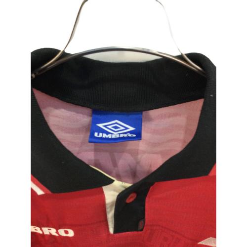 浦和レッズ (ウラワレッズ) サッカーユニフォーム メンズ SIZE L レッド 【9】福田 正博 1997シーズン ホーム