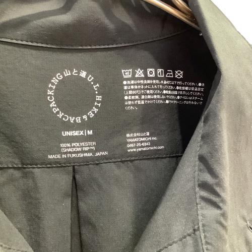 山と道 (ヤマトミチ) トレッキングウェア(シャツ) ユニセックス SIZE M ブラック UL Shirt