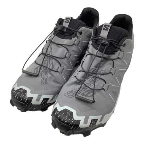 SALOMON (サロモン) トレッキングシューズ メンズ SIZE 26.5cm グレー SPEEDCROSS 6  トレランシューズ