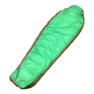 NANGA (ナンガ) マミー型シュラフ(ダウン) グリーン×ブラウン オーロラライト600DX