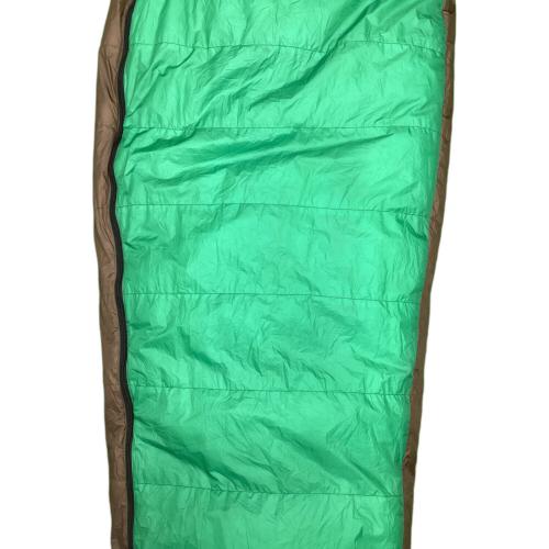 NANGA (ナンガ) マミー型シュラフ(ダウン) グリーン×ブラウン オーロラライト600DX