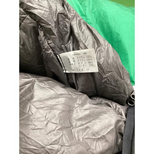 NANGA (ナンガ) マミー型シュラフ(ダウン) グリーン×ブラウン オーロラライト600DX