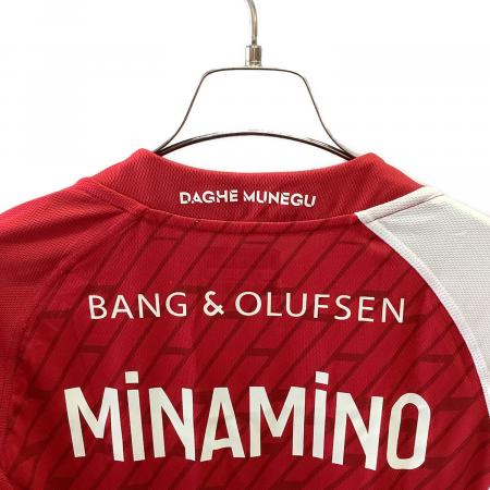 ASモナコ サッカーユニフォーム メンズ SIZE S レッド 【18】南野 拓実