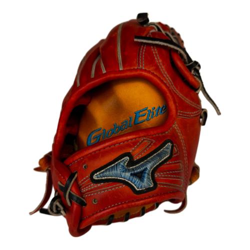 MIZUNO (ミズノ) 軟式グローブ 約33cm オレンジ D LINK・ケース付 GLOBALELITE 外野用 PT0320