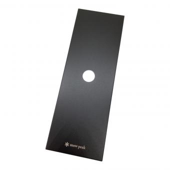 Snow peak (スノーピーク) ファニチャーアクセサリー ブラック 雪峰祭 2024秋限定 FES-086-BK ステンレストレーハーフユニット 未使用品