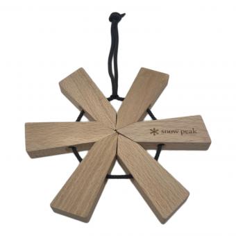 Snow peak (スノーピーク) クッキング用品 廃盤品 CS-209 アスタリスク鍋敷き