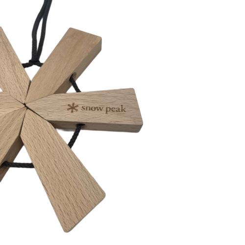 Snow peak (スノーピーク) クッキング用品 廃盤品 CS-209 アスタリスク鍋敷き