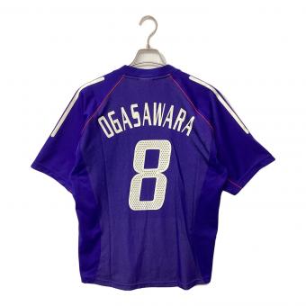 日本代表 (ニホンダイヒョウ) サッカーユニフォーム メンズ SIZE O ブルー 【8】小笠原満男・2002年ホームユニフォーム 381414