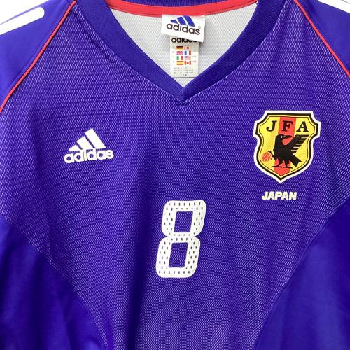 日本代表 (ニホンダイヒョウ) サッカーユニフォーム メンズ SIZE O ブルー 【8】小笠原満男・2002年ホームユニフォーム 381414