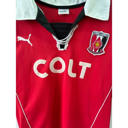 浦和レッズ (ウラワレッズ) サッカーユニフォーム メンズ SIZE XO レッド 2003シーズン・ホームユニフォーム