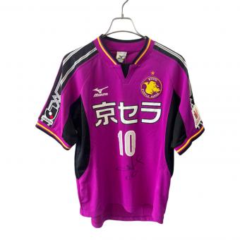 京都パープルサンガ サッカーユニフォーム メンズ SIZE Free パープル 【10】松井大輔・2003‐04シーズン・ホーム J62HV-43066
