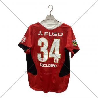 浦和レッズ (ウラワレッズ) 【34】エスクデロ セルヒオ・2006シーズン・ホーム サッカーユニフォーム 128219 ※サイン証明無 メンズ SIZE L レッド