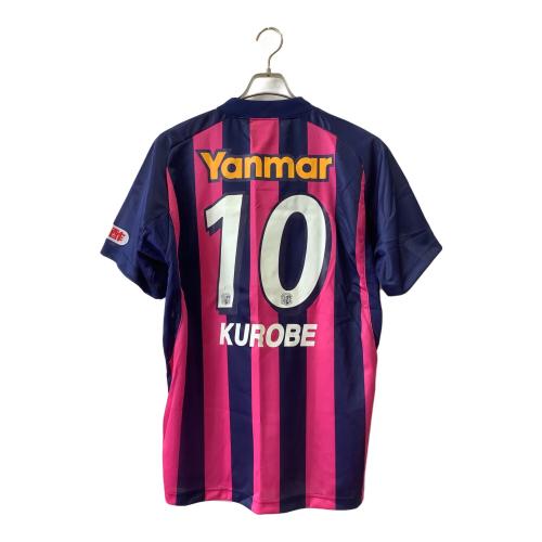 セレッソ大阪 (セレッソオオサカ) サッカーユニフォーム メンズ SIZE L ピンクxネイビー 【10】黒部 光昭 2004シーズン・ホーム