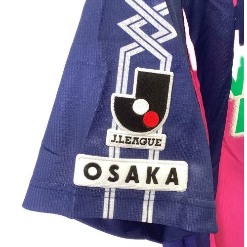 セレッソ大阪 (セレッソオオサカ) サッカーユニフォーム メンズ SIZE L ピンクxネイビー 【10】黒部 光昭 2004シーズン・ホーム