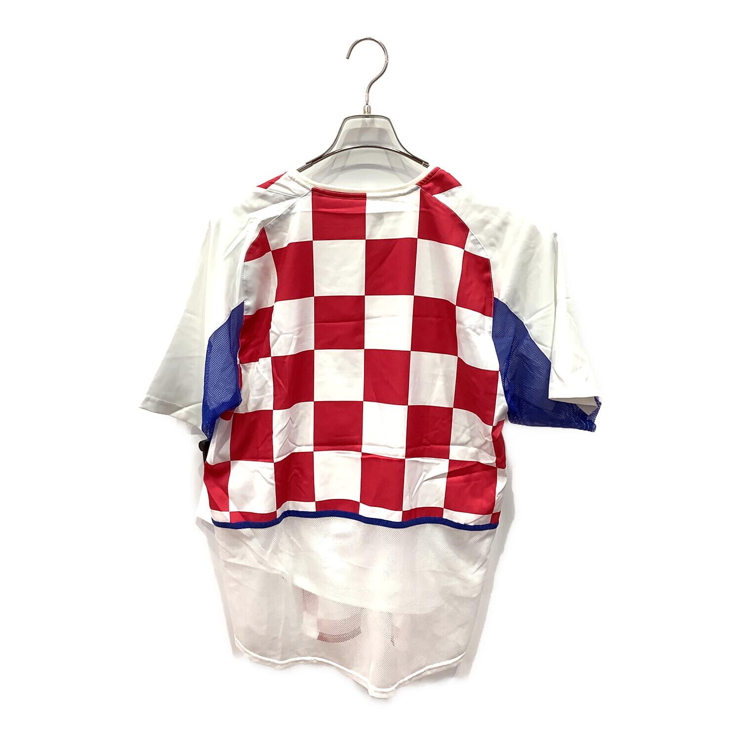 クロアチア代表 (-) サッカーユニフォーム メンズ SIZE M ホワイト