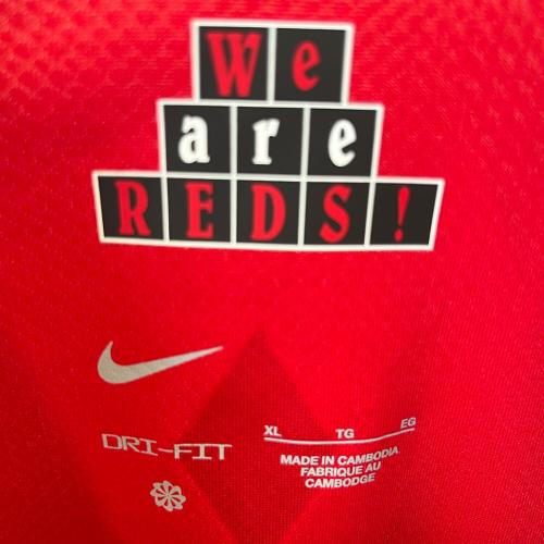 浦和レッズ (ウラワレッズ) サッカーユニフォーム メンズ SIZE XL レッド 【8】マテウスサヴィオ・2025シーズン・ホーム HJ1425-611