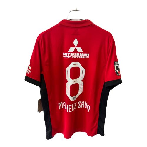 浦和レッズ (ウラワレッズ) サッカーユニフォーム メンズ SIZE XL レッド 【8】マテウスサヴィオ・2025シーズン・ホーム HJ1425-611