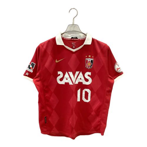 浦和レッズ (ウラワレッズ) サッカーユニフォーム メンズ SIZE L レッド 【10】ポンテ・2010シーズン・ホーム 385789-611