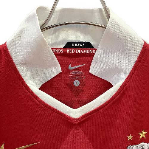浦和レッズ (ウラワレッズ) サッカーユニフォーム メンズ SIZE L レッド 【10】ポンテ・2010シーズン・ホーム 385789-611
