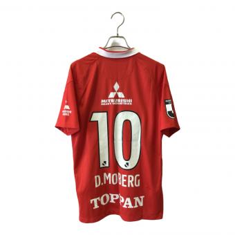浦和レッズ (ウラワレッズ) サッカーユニフォーム メンズ SIZE M レッド 【10】ダヴィド・モーベルグ・2022シーズン・ホーム DB5763-612
