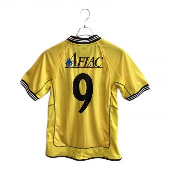 柏レイソル (カシワレイソル) 【9】マルシオ・2003シーズン・ホーム サッカーユニフォーム UDS6315H ※サイン証明無 メンズ SIZE O イエロー
