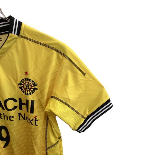 柏レイソル (カシワレイソル) 【9】マルシオ・2003シーズン・ホーム サッカーユニフォーム UDS6315H ※サイン証明無 メンズ SIZE O イエロー