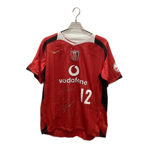 浦和レッズ (ウラワレッズ) 【12】黒部光昭・2006シーズン・ホーム サッカーユニフォーム S61001SAT ※サイン証明無 メンズ SIZE XL レッド