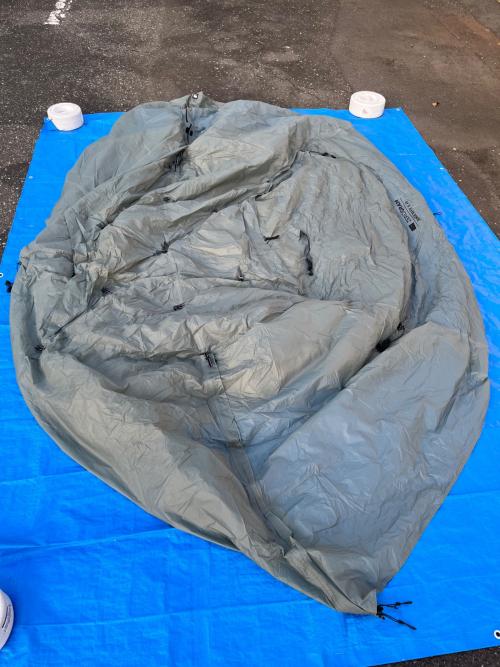 ZERO GRAM (ゼログラム) ドームテント Black Butte UL4P 約210（L）×230（W）×115（H）cm 2～4人用